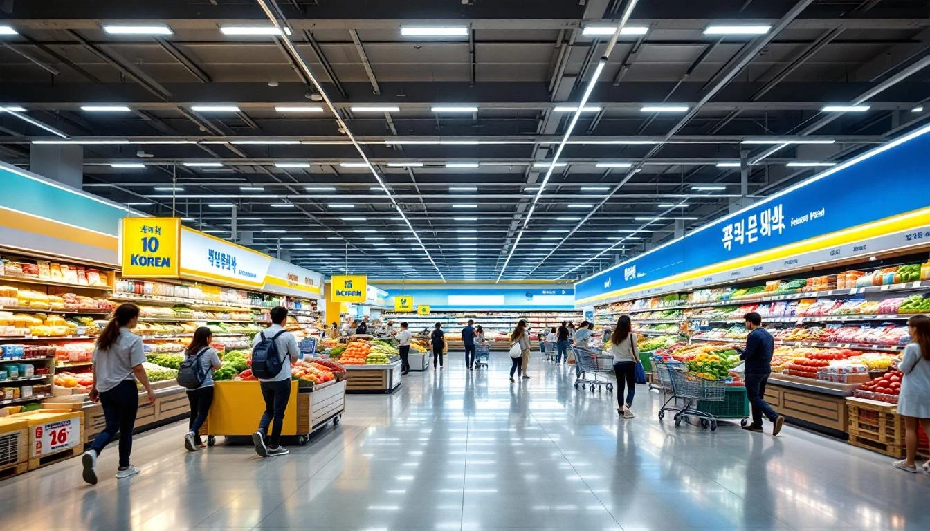 이마트 대형마트 내부 — 32년간 한국 오프라인 유통의 원형