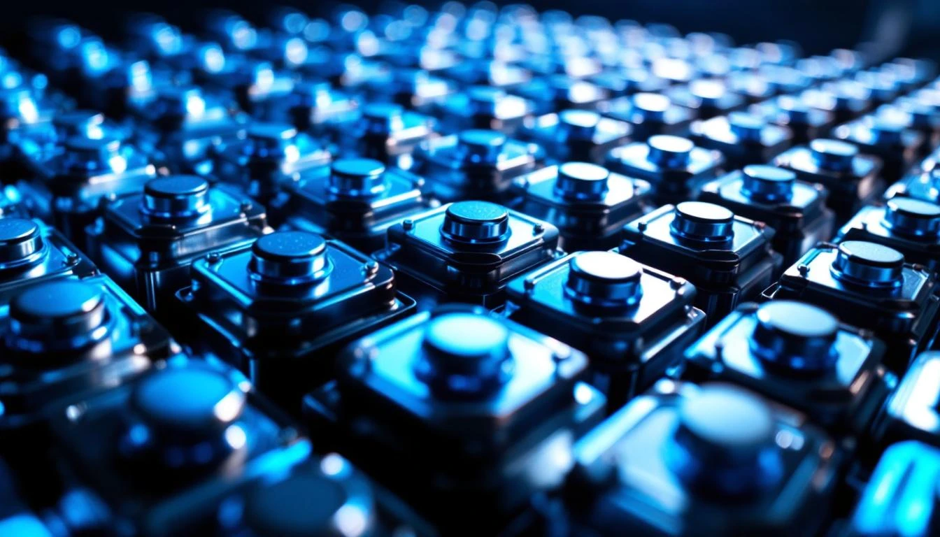 프리즘형 리튬이온 배터리 셀 — 삼성SDI의 각형(Prismatic) 제품 구조 매크로