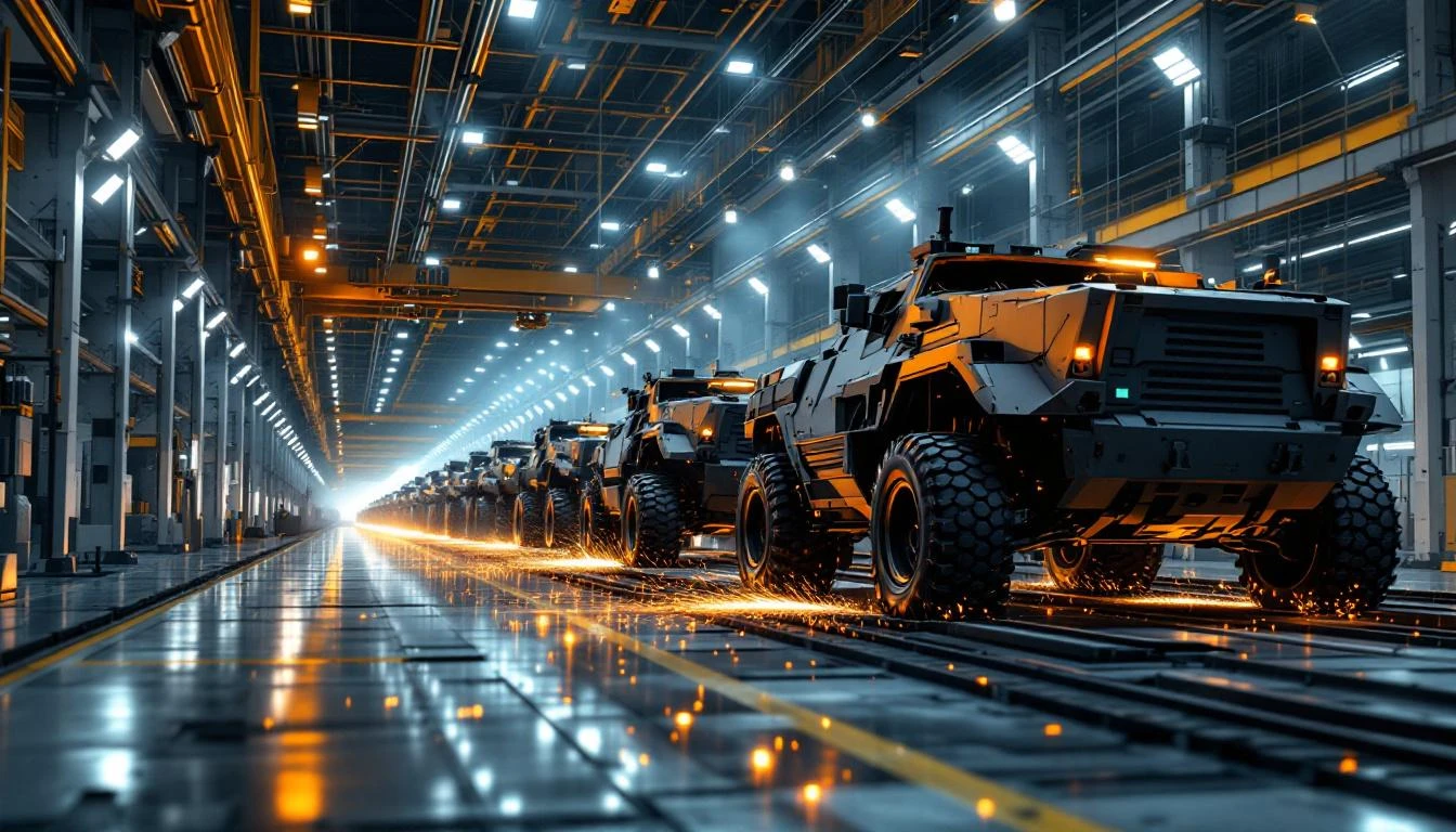 한화에어로스페이스 방산 생산라인