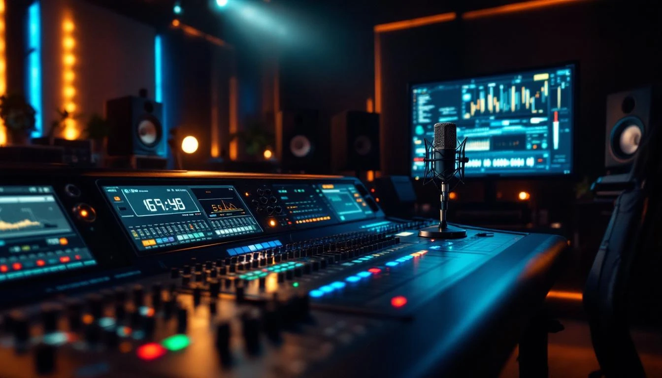 음악 녹음 스튜디오 — K-Pop 콘텐츠 제작의 현장