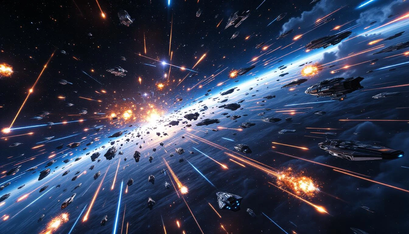 EVE Online 풍 우주 함대 전투 — 8 년 보유한 외부 IP 의 결말